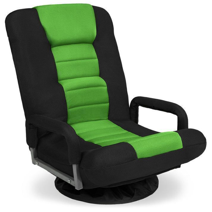 Gaming Floor Chair w/ 360-Degree Swivel, Armrest, Adjustable Backrest - Image 1 - Lot 187