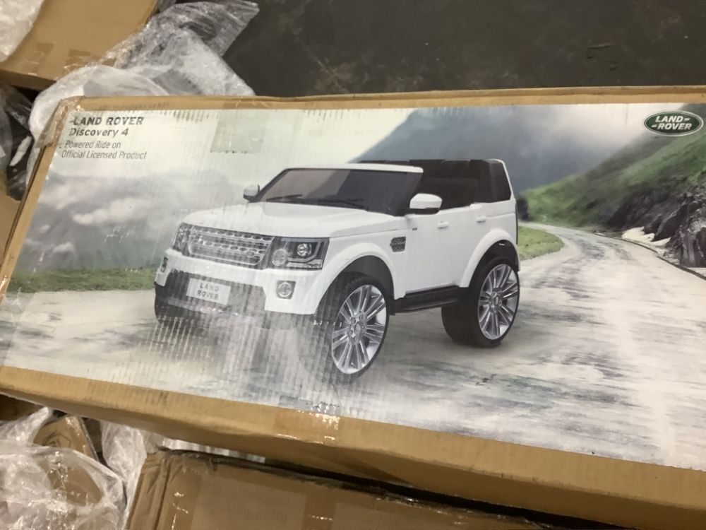 12V 2-Seater Licensed Land Rover Ride-On w/ Parent Remote Control - Image 3 - Lot 35
