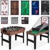 13-in-1 Combo Game Table Set w/ Ping Pong, Foosball, Basketball, Air Hockey - Thumbnail 1