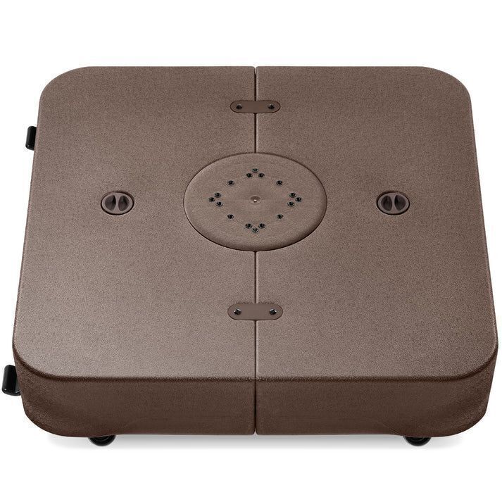 Outdoor Cantilever Base w/ Wheels, Locks, Fillable 330lb Capacity - Image 1 - Lot 319