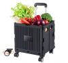 VEVOR Foldable Utility Cart, 110 lbs. Load Capacity - Thumbnail 1