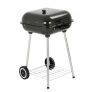 MasterCok 18 in. Portable Square Charcoal Grill With 2-Wheels - Thumbnail 1