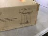 MasterCok 18 in. Portable Square Charcoal Grill With 2-Wheels - Thumbnail 3