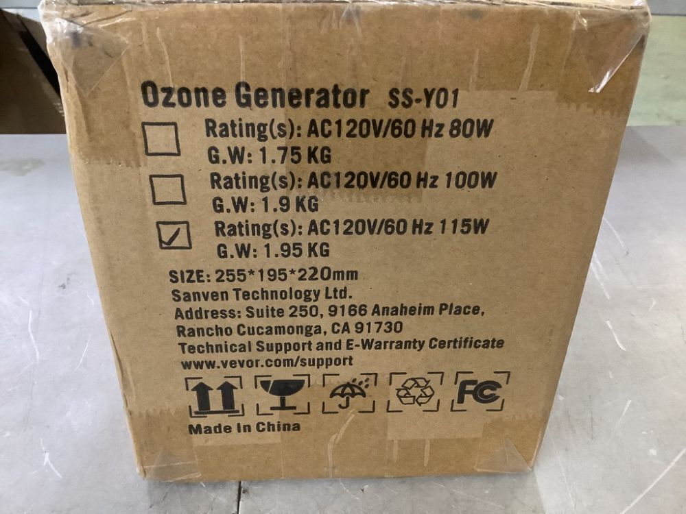 Ozone Generator Machine for 3230 Sq. Ft. - Image 5 - Lot 417JF