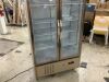 VEVOR 23 cu. ft. Commercial Refrigerator Upright Beverage Cooler with Glass Door and LED Light - Bent Front Caster - Thumbnail 12