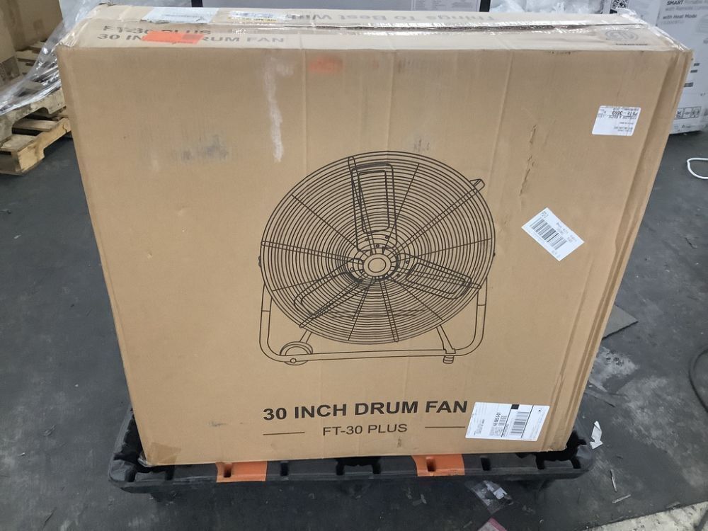 30" Industrial Drum Fan - Image 2 - Lot 31JF