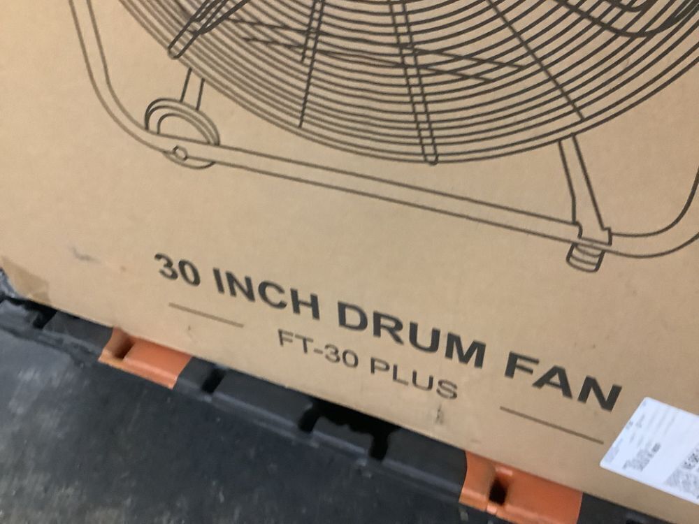 30" Industrial Drum Fan - Image 3 - Lot 31JF