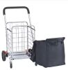 VEVOR Folding Shopping Cart, 200 lbs. Max Load - Thumbnail 1