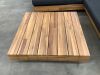 Lubek 82.5" Outdoor Low Right Sectional Set - Slate Gray - Thumbnail 2