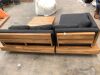 Lubek 82.5" Outdoor Low Right Sectional Set - Slate Gray - Thumbnail 3