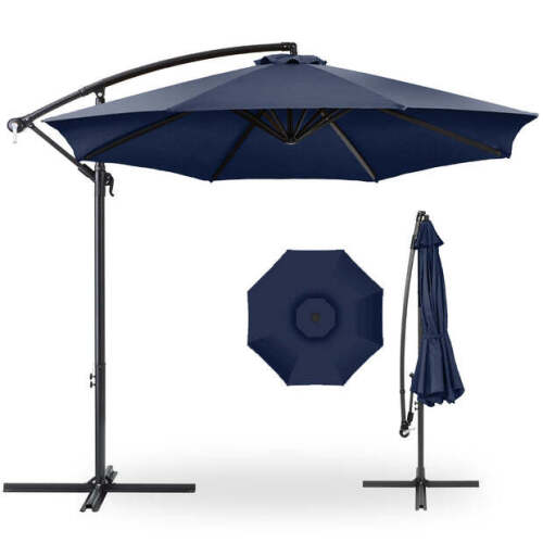 Offset Hanging Patio Umbrella - 10ft - Lot 6952