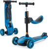 GLAMUP Kids Scooter, 2-in-1 Folding Kick Scooters, Adjustable Height, Safety Lock, 3 Wheel Kick Scooter for Boys and Girls Ages 3-14 - Thumbnail 1