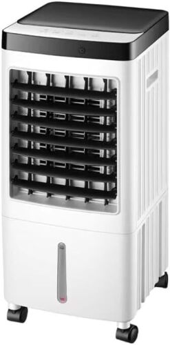 Portable Air Conditioners, 3-IN-1 Portable AC Unit with 2.6 Gal Water Tank for 40H Cooling, Evaporative Air Cooler with 4 Modes & 3 Speeds, Fast Cooling Windowless Air Conditioners for Home Use - Lot 7139