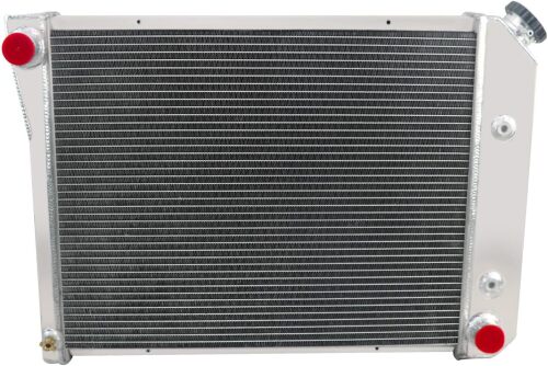 4 Rows Aluminum Radiator For 1968-87 Chevy Camaro Chevelle El Camino 21''W Core - Lot 7145