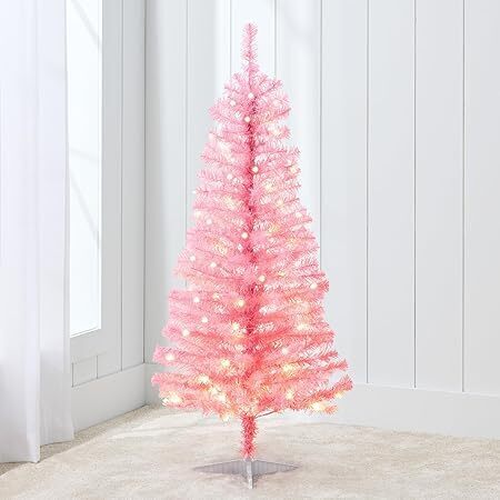 4ft Pre-lit Christmas Tree, Artificial Mini - Lot 7289
