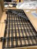 10 Panels No Dig Fence with Gate, 32 in(H) X 24 ft(L) Garden Decorative Fence Animal Barrier for Dogs, Rustproof Metal Garden Edging Border for Outdoor, Yard, Patio, Black - Thumbnail 2