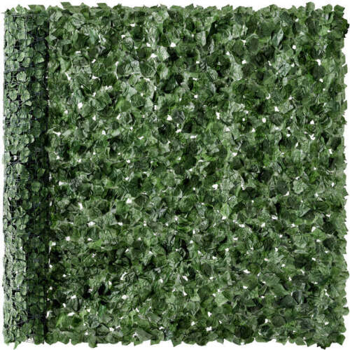 Outdoor Faux Ivy Privacy Screen Fence 96x72 - Lot 10019
