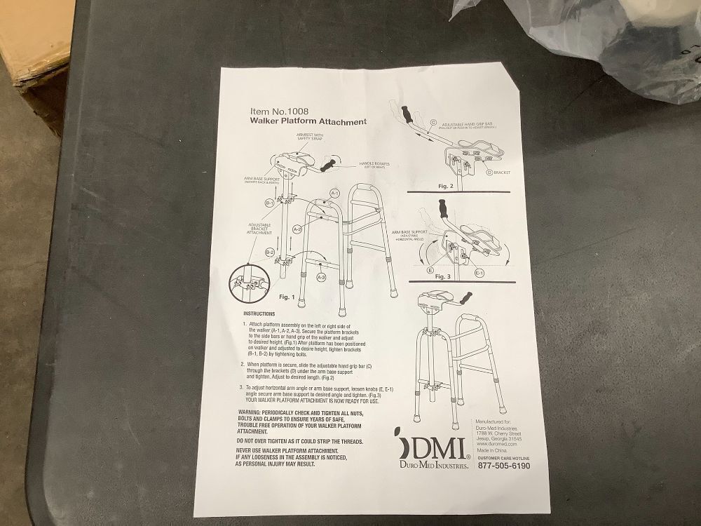 Walker Platform Attachment - Image 3 - Lot 10030