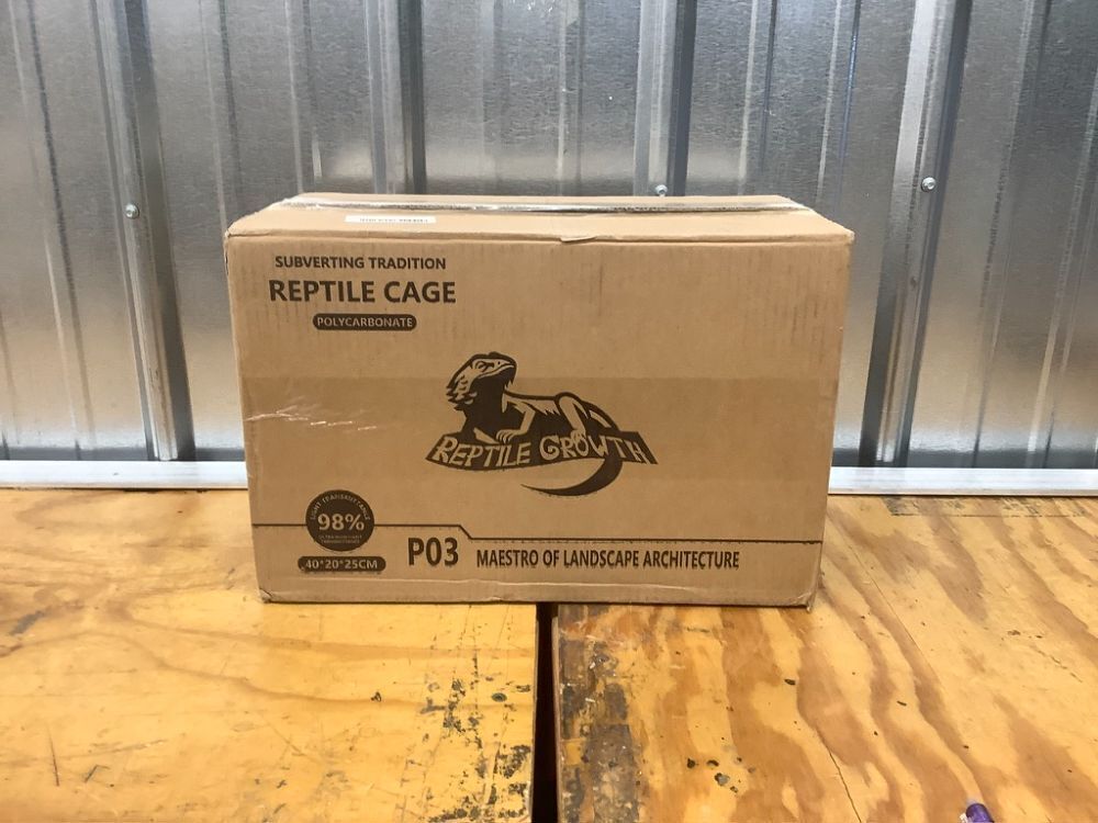 Reptile Terrarium,16" x 8"x 10" Reptile Tank - Image 2 - Lot 7502