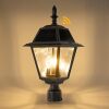 LUTEC Outdoor Solar Lamp Post Light - Thumbnail 1