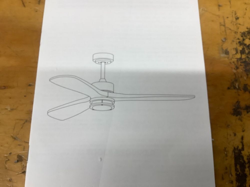 52" Ceiling Fans with Lights and Remote Control, Outdoor - Image 4 - Lot 7092