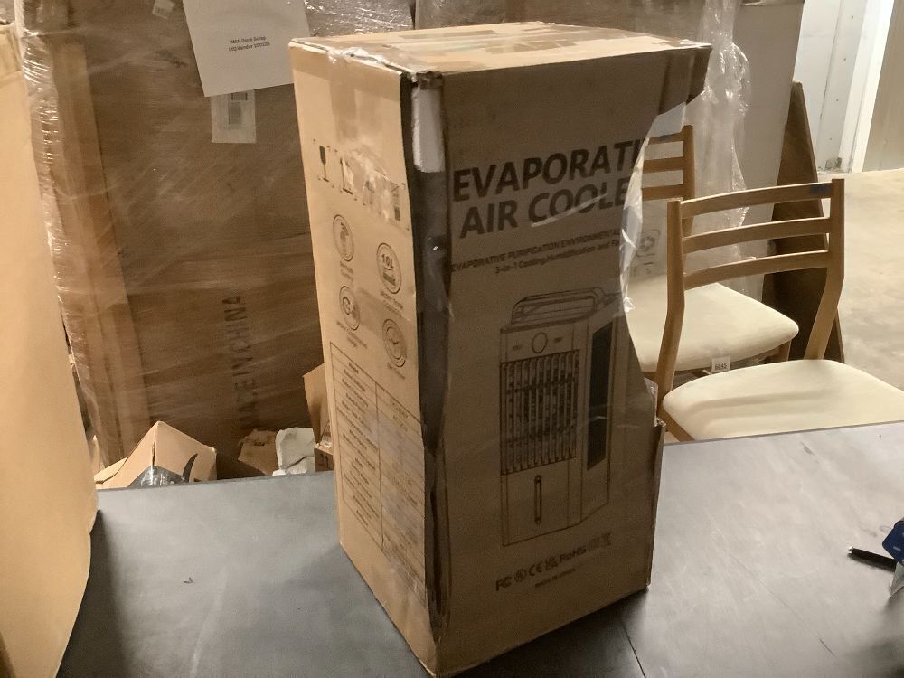 lyxamjrzyp Standing Fan, Portable Air Cooler Fans, Air Circulation Cooling Fan With Dual Water Tanks, for Bedroom Living Room and Office - Image 2 - Lot 7133