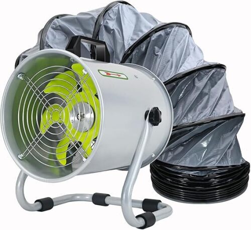 Utility Blower, Ventilation Fan 8 Inch, Exhaust Fan - Lot 7146