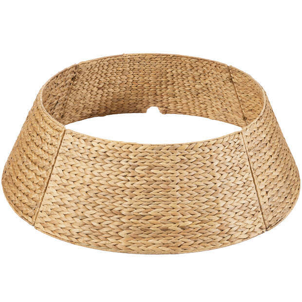 Woven Hyacinth Christmas Holiday Tree Collar - 24in - Image 1 - Lot 7302