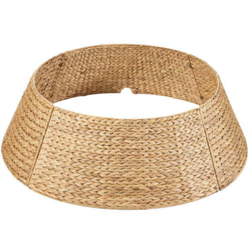 Woven Hyacinth Christmas Holiday Tree Collar - 24in - Lot 7302