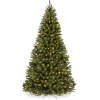 Pre-Lit Artificial Spruce Christmas Tree w/ Foldable Metal Base - Thumbnail 1