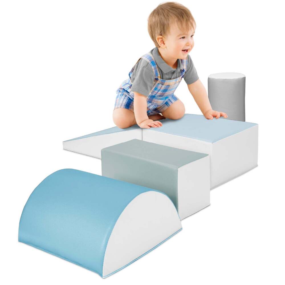 5-Piece Kids Climb & Crawl Soft Foam Shapes Structure Playset - Image 1 - Lot 7351