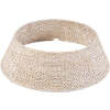 Woven Hyacinth Christmas Holiday Tree Collar - 24in - Thumbnail 1