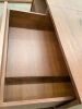 Jokuna 48" Vinyl Media Unit - Walnut - Thumbnail 2