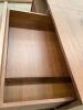 Jokuna 48" Vinyl Media Unit - Walnut - Thumbnail 4