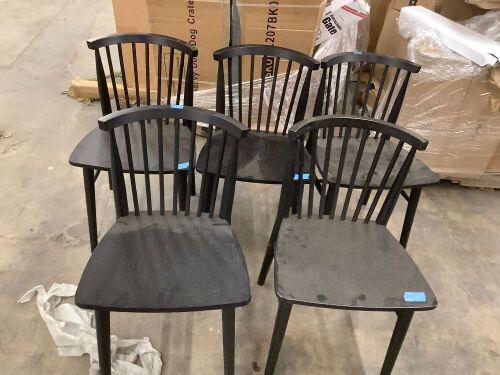 Set of 5 Chairs - Lot 10056