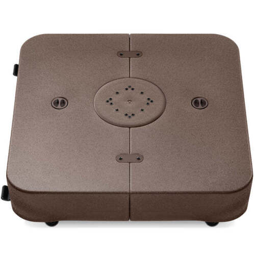 Outdoor Cantilever Base w/ Wheels, Locks, Fillable 330lb Capacity - Lot 10064