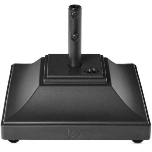 Mobile Umbrella Base, Fillable Stand w/ 4 Wheels, 2 Locks, 120lb Capacity - Lot 10092