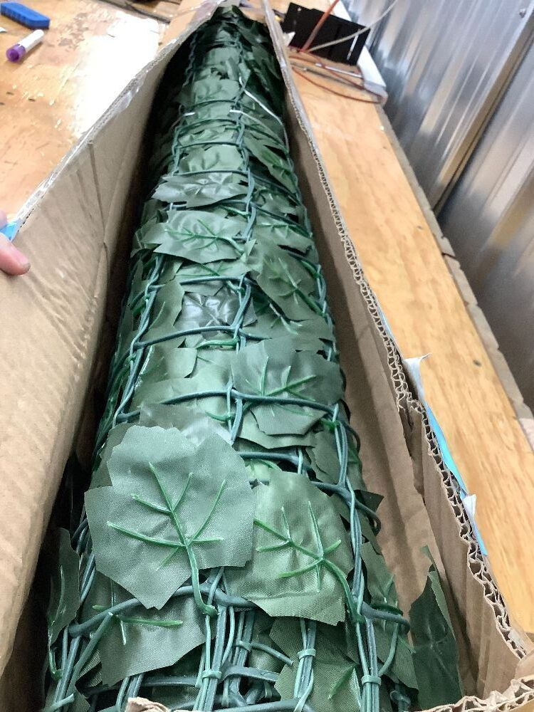 Outdoor Faux Ivy Privacy Screen Fence - Image 3 - Lot 10112