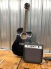 Electric Acoustic Guitar with Amp - Thumbnail 1