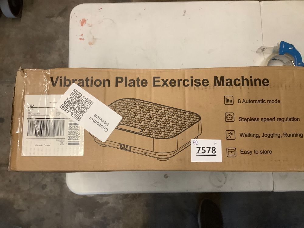 SEDOZIK Vibration Plate Exercise Machine, 2025 Upgraded Fitness Vibrating Lymphatic Drainage Full Body Workout Shaker for Weight Loss, Featuring a 330 Lbs Capacity Vibrate Fitness Platform with 8 Modes - Image 4 - Lot 7578