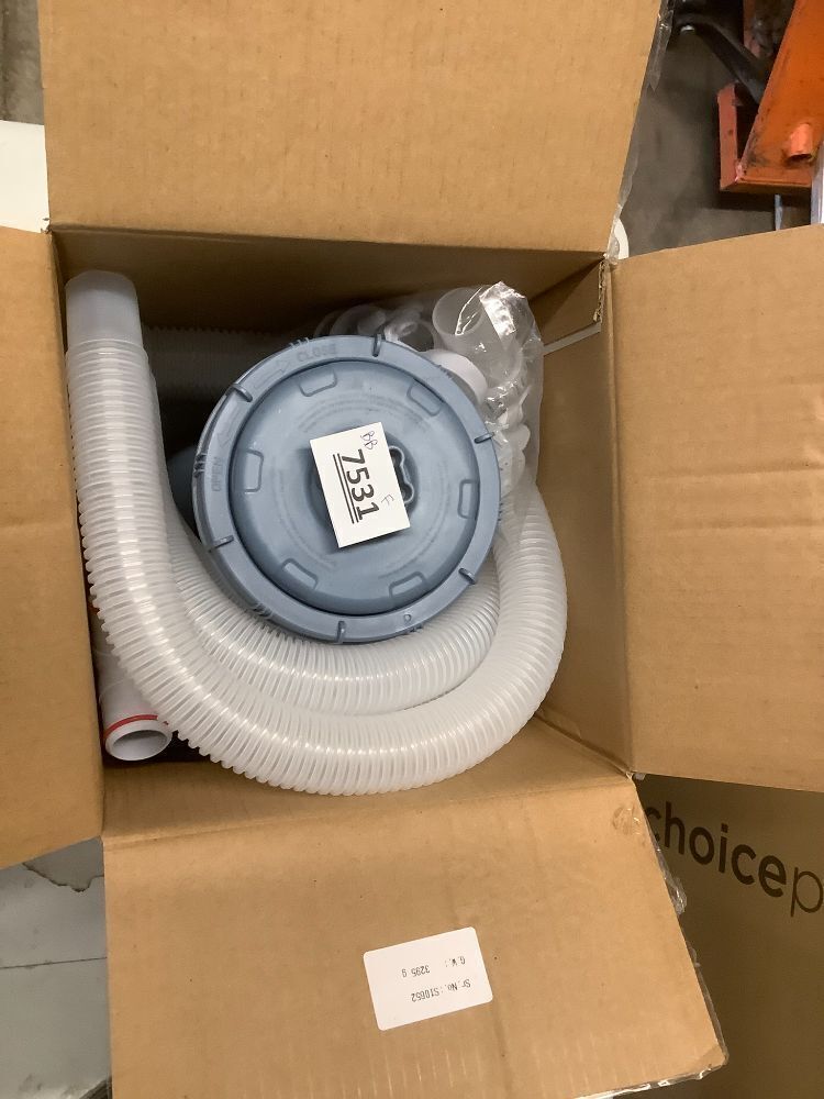 Bestway Flowclear 1,000 Gallons Per Hour 120 Volt Above Ground Swimming Pool Water Filter Pump Cartridge with Automatic Shut Off Timer - Image 3 - Lot 7531