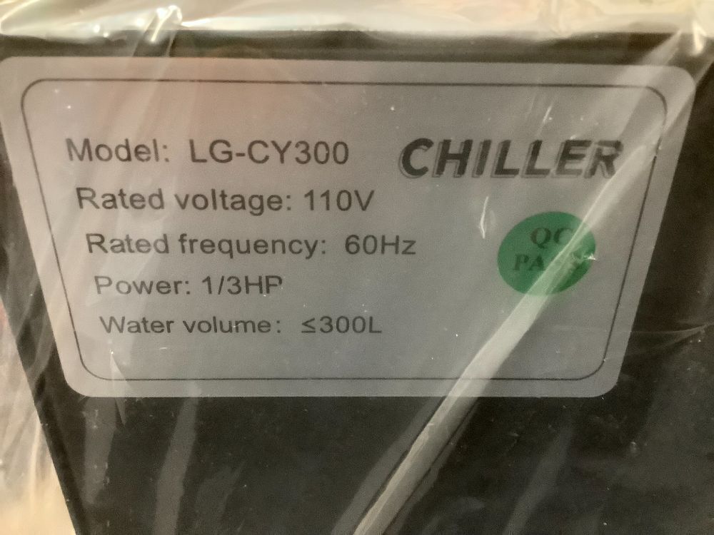 Ecojoy Aquarium Water Chiller 75GAL 1/3HP Fish Tank Chiller, 300L Cooling System with Quiet Design Compressor Refrigeration - Image 4 - Lot 7536