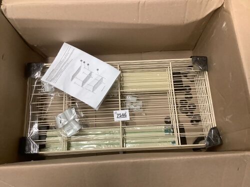 Small Metal Wire Shelf - Lot 7546