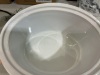 Crock-Pot Locking Lid 6qt Cook and Carry Programmable Slow Cooker Moonshine Green-Dent on bottom - Thumbnail 5