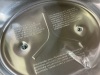 Crock-Pot Locking Lid 6qt Cook and Carry Programmable Slow Cooker Moonshine Green-Dent on bottom - Thumbnail 7
