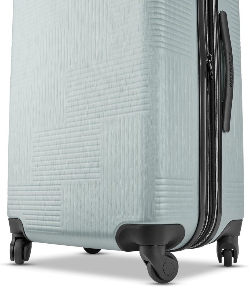 American Tourister Stratum XLT Expandable Hardside Luggage with Spinner Wheels-Checked 28" - Image 2 - Lot 55