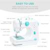 6V Portable Foot Pedal Sewing Machine w/ 12 Stitch Patterns - Thumbnail 2