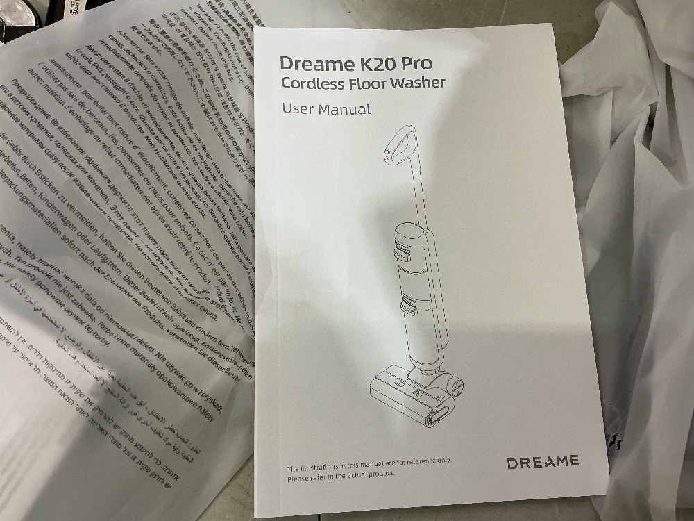 Dreame K20 Pro Wet and Dry Vacuum Black: Self-Cleaning Brushroll, HEPA Filter, Rechargeable, 30 Min Run Time, Bagless - Image 5 - Lot 60