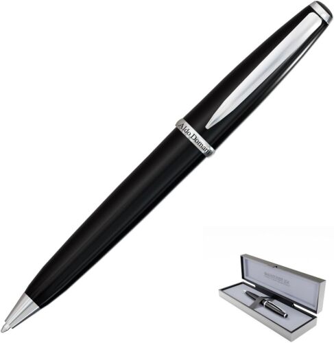 Monteverde USA Aldo Domani Ballpoint Pen Black - Luxury Pen for Men & Women, Office, Business, School, Gift - Lot 76