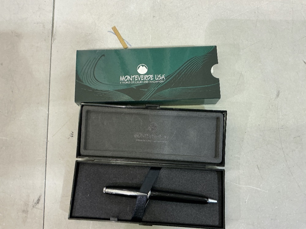 Monteverde USA Aldo Domani Ballpoint Pen Black - Luxury Pen for Men & Women, Office, Business, School, Gift - Image 5 - Lot 76